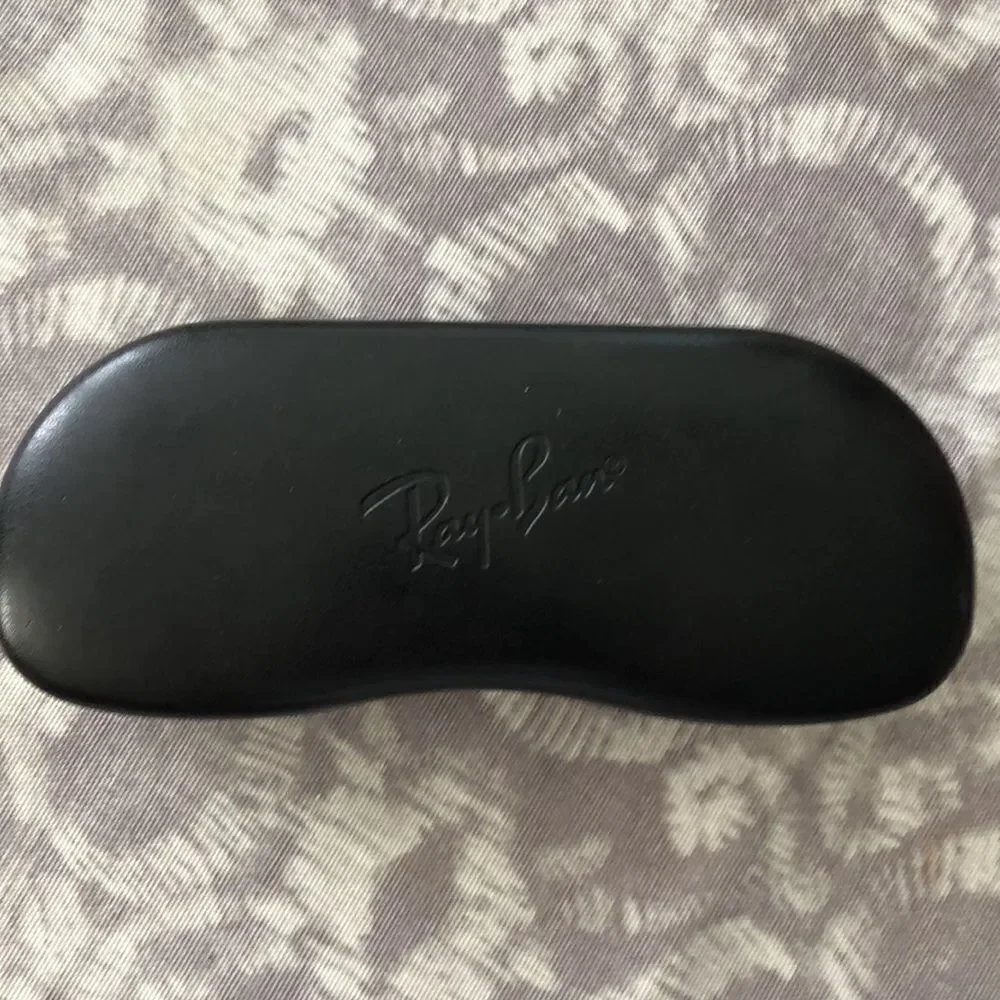 Ray-Ban Black Hard sunglass case.